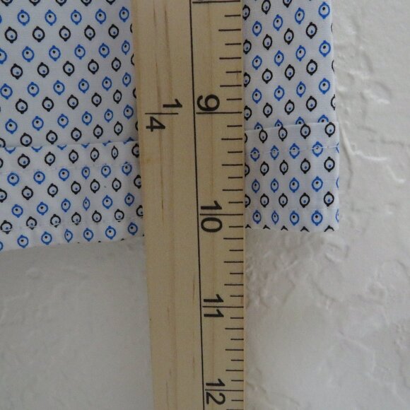 Michael Brandon* Men's Short Sleeve Button Down Curved Hem BOHO Shirt~ Size XL - Picture 9 of 12